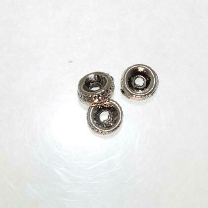 Metallperlen 6mm / 20 Stück