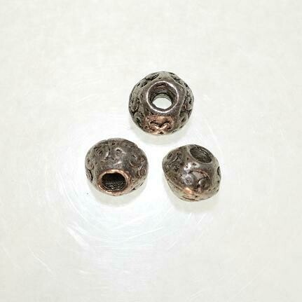 Metallperlen 8mm / 20 Stück