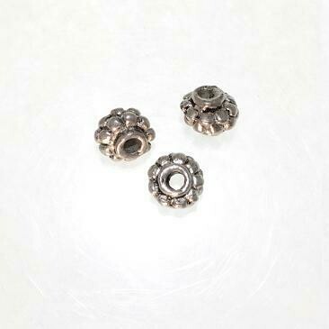 Metallperlen 6mm / 20  Stück