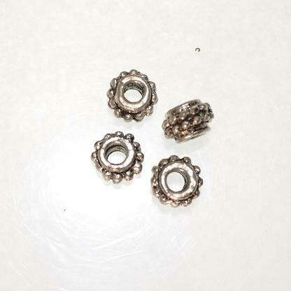 Metallperlen 6mm / 20 Stück