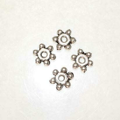 Metallperlen 6mm / 20  Stück