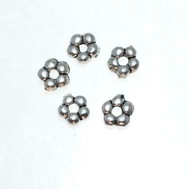 Metallperlen 4mm / 20 Stück