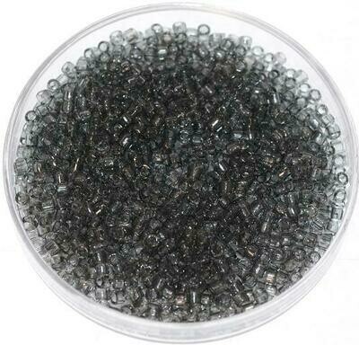 Japanische Zylinderperlen Toho Treasure Inside-Color Rainbow Crystal/Pale Lav  1,8mm/ 5g