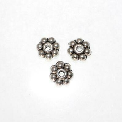 Metallperlen 8mm  / 20 Stück