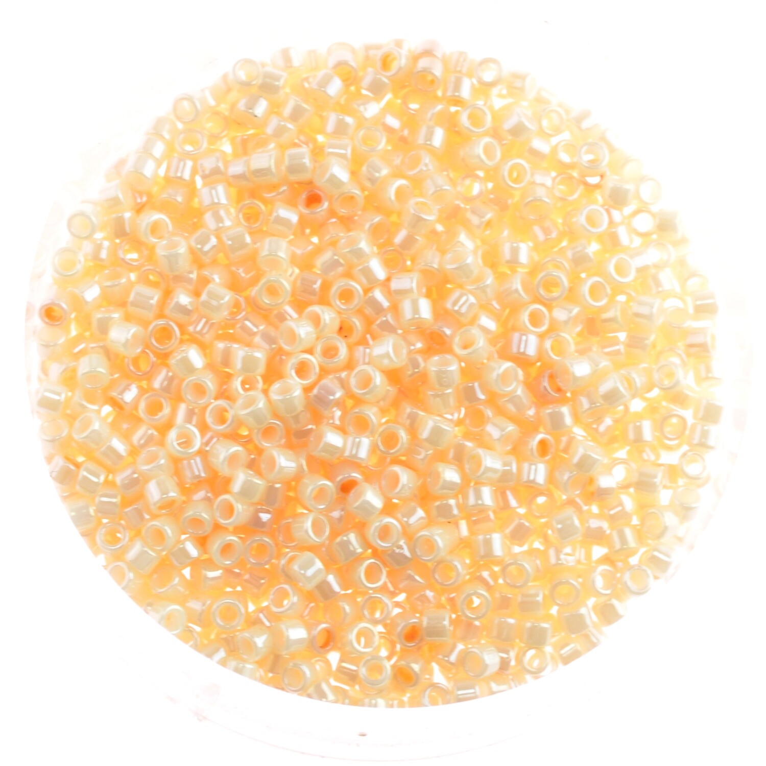 Japanische Zylinderperlen Toho Treasure Opaque Lusted Light Beige 1,8mm/ 5g