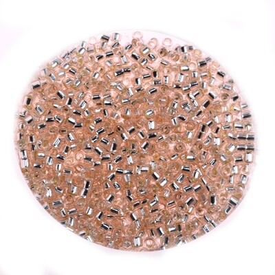 Japanische Zylinderperlen Toho Treasure Silver Lined Rosaline 1,8mm / 5g