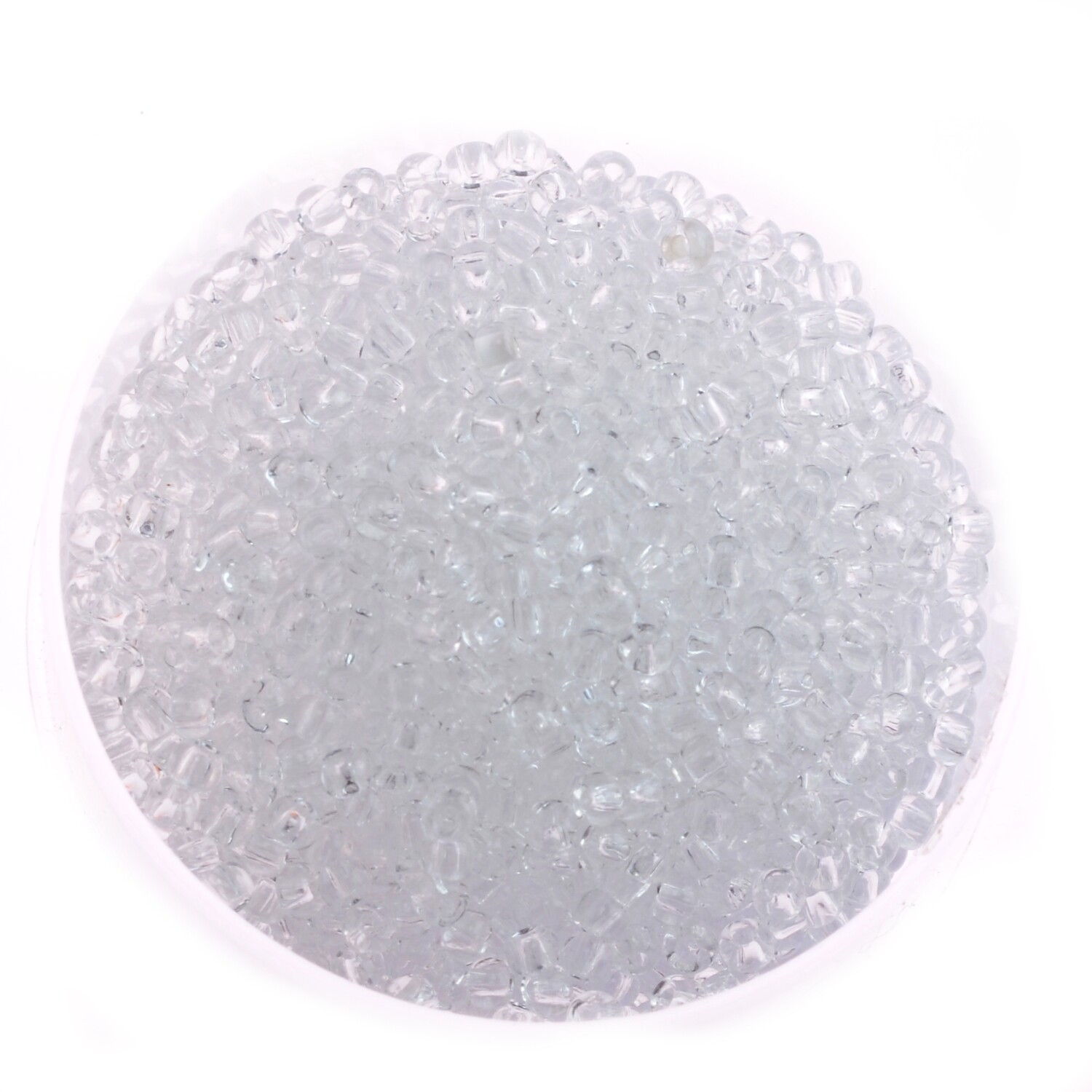 Japanische Rocailles Toho rund Nr.11 transparent  2,1mm/ 20 g