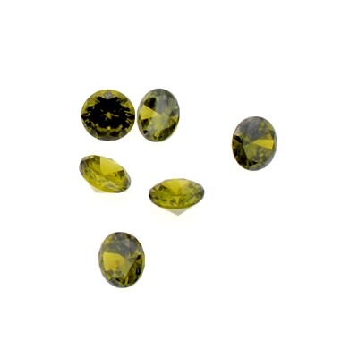Hochwertige Strasssteine aus Zirconia 8mm / 3 Stück Hochwertige Strasssteine aus Zirconia 8mm / 3 Stück