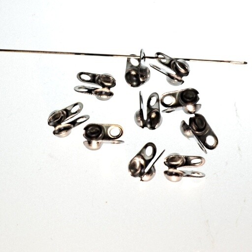 Quetschkalotte 3mm / Edelstahl / 30 St.