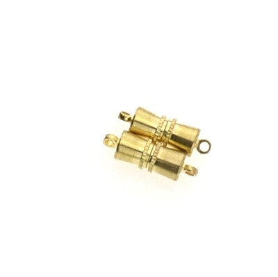 2x Magnetverschluss B-Ware vergoldet ca.12x6mm (B-Ware)