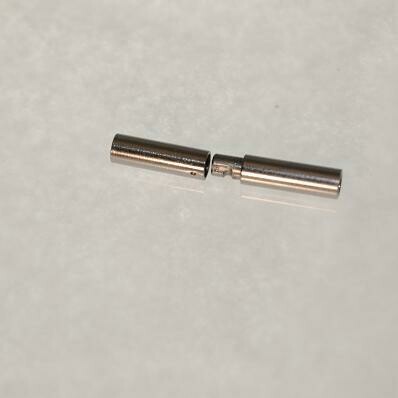 Bajonettverschluss aus Edelstahl, Innendurchmesser 2 mm