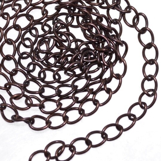 Kette kupfer ca.3mm / 1m