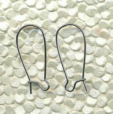 8x Ohrhaken für Wechselschmuck 25mm