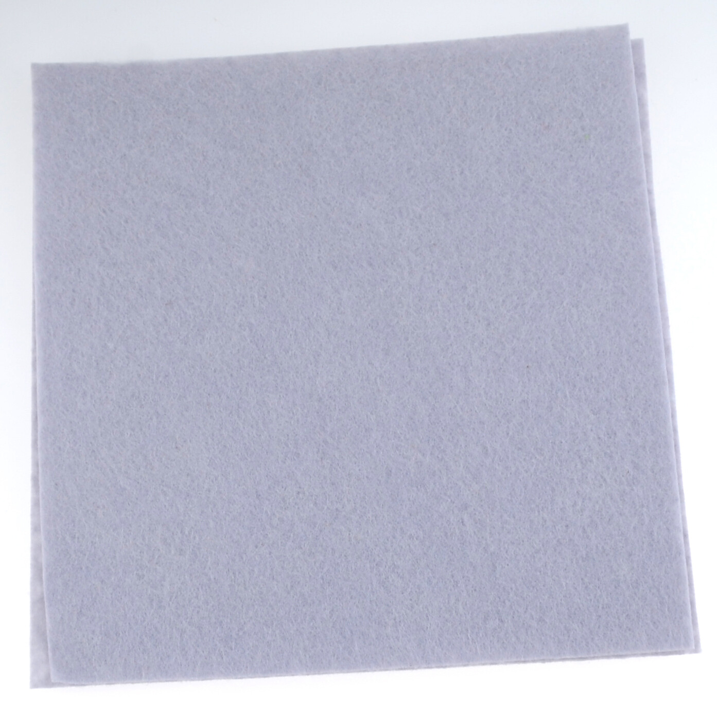 Filz Bastelfilz 1mm dünn hart 150x150mm grau / 1 Stück
