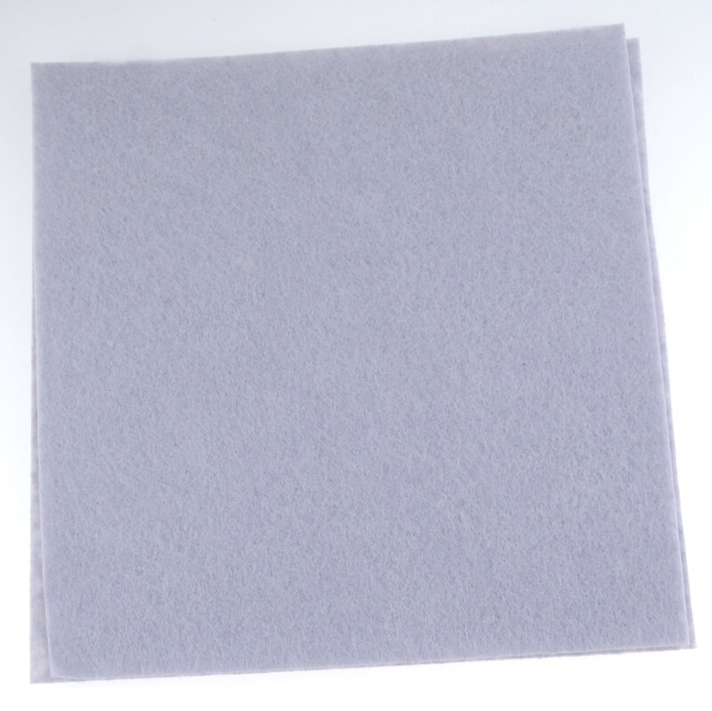 Filz Bastelfilz 1mm dünn hart 150x150mm grau / 1 Stück Filz Bastelfilz 1mm dünn hart 150x150mm grau / 1 Stück