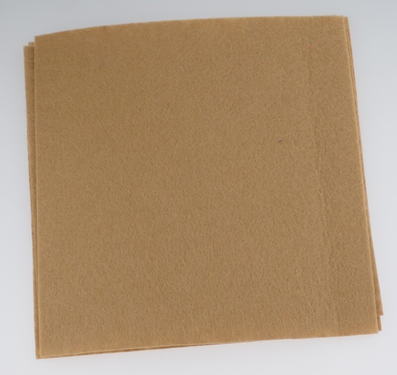 Filz Bastelfilz 1mm dünn hart 150x150mm beige /1 Stück Filz Bastelfilz 1mm dünn hart 150x150mm beige /1 Stück