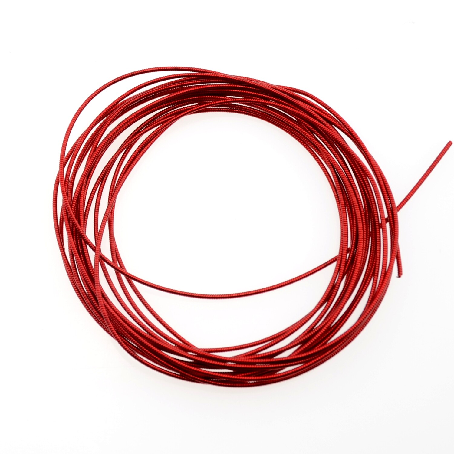 Hart French Wire 1mm, französischer Draht, Boullondraht rot / 50cm