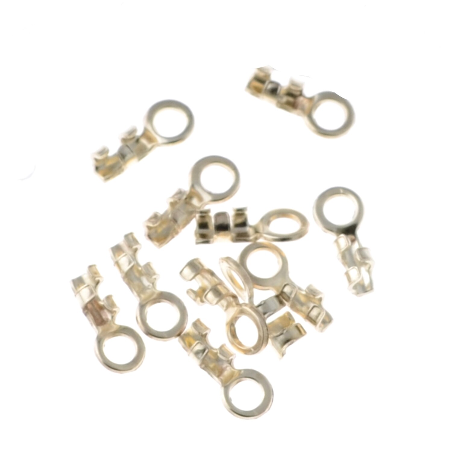 Endstücke für Draht 1mm silber 925 / 12 Stück