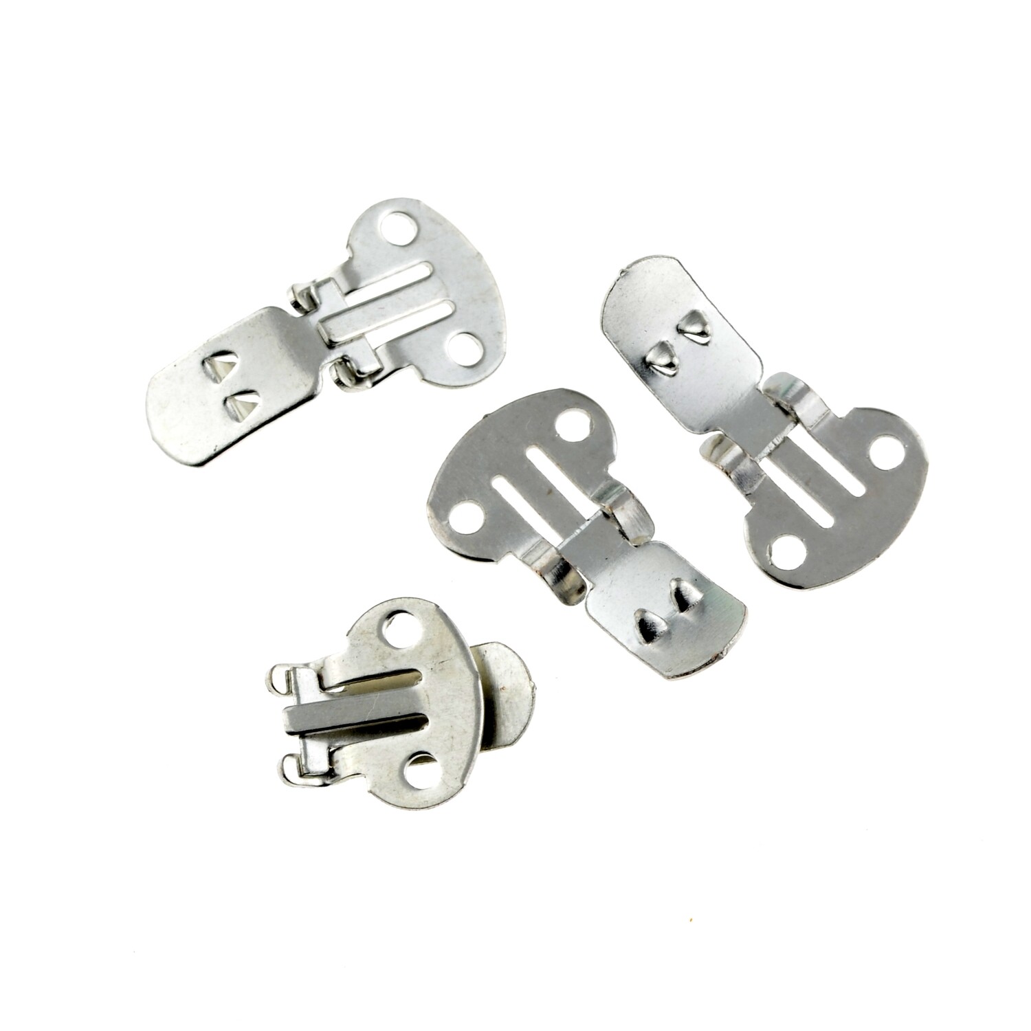 Schuhclip 10x 15 mm/ 4 Stück