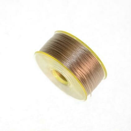 NYMO Garn – Nylonfaden in Kupferbraun, 0,15 mm (ca. 44,5 m)