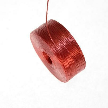NYMO Garn – Nylonfaden in Rot, 0,20 mm (ca. 44,5 m)