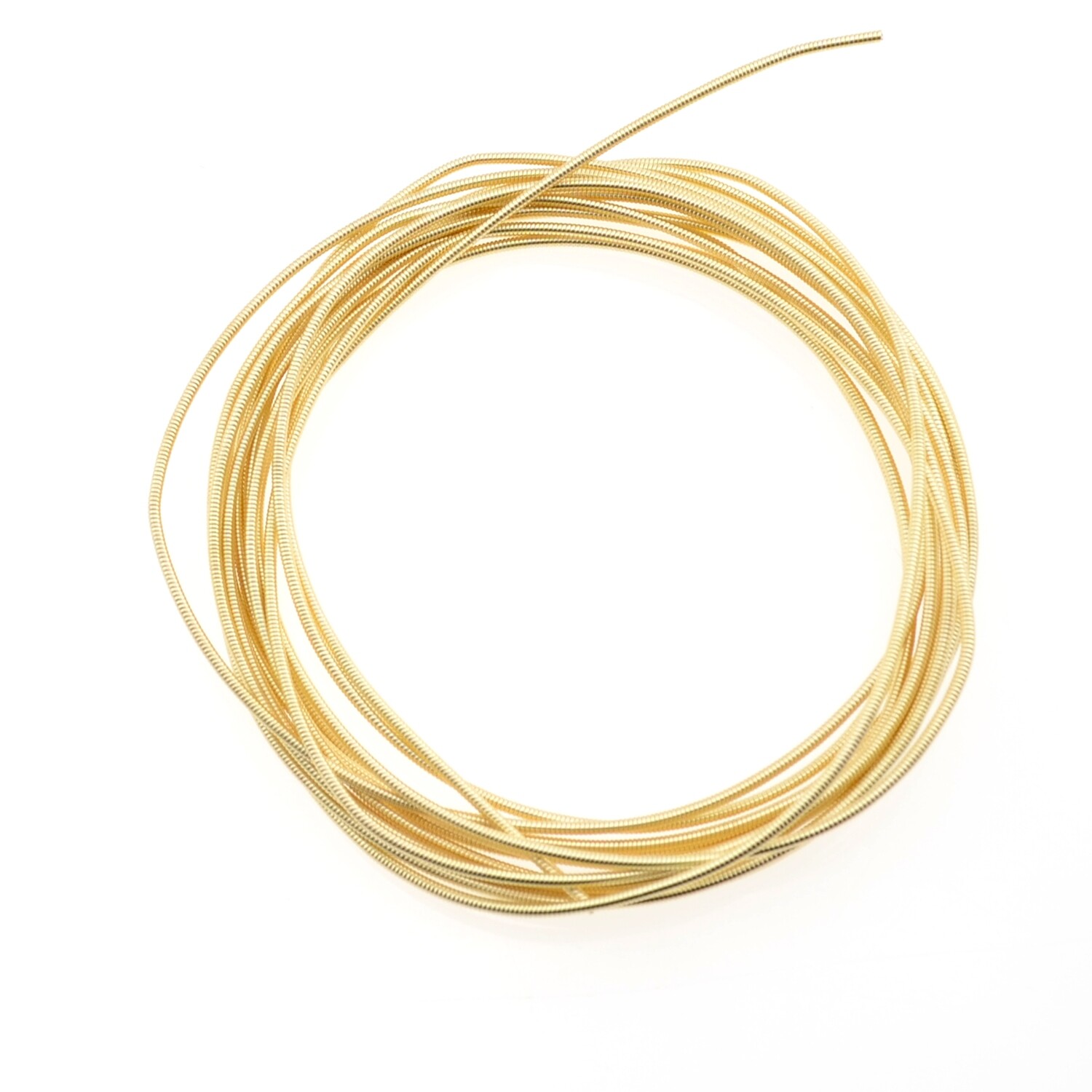 Hart French Wire 1mm, französischer Draht, Boullondraht gold / 50cm