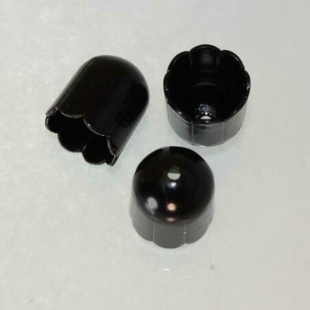 6x Endstücke schwarz 8mm