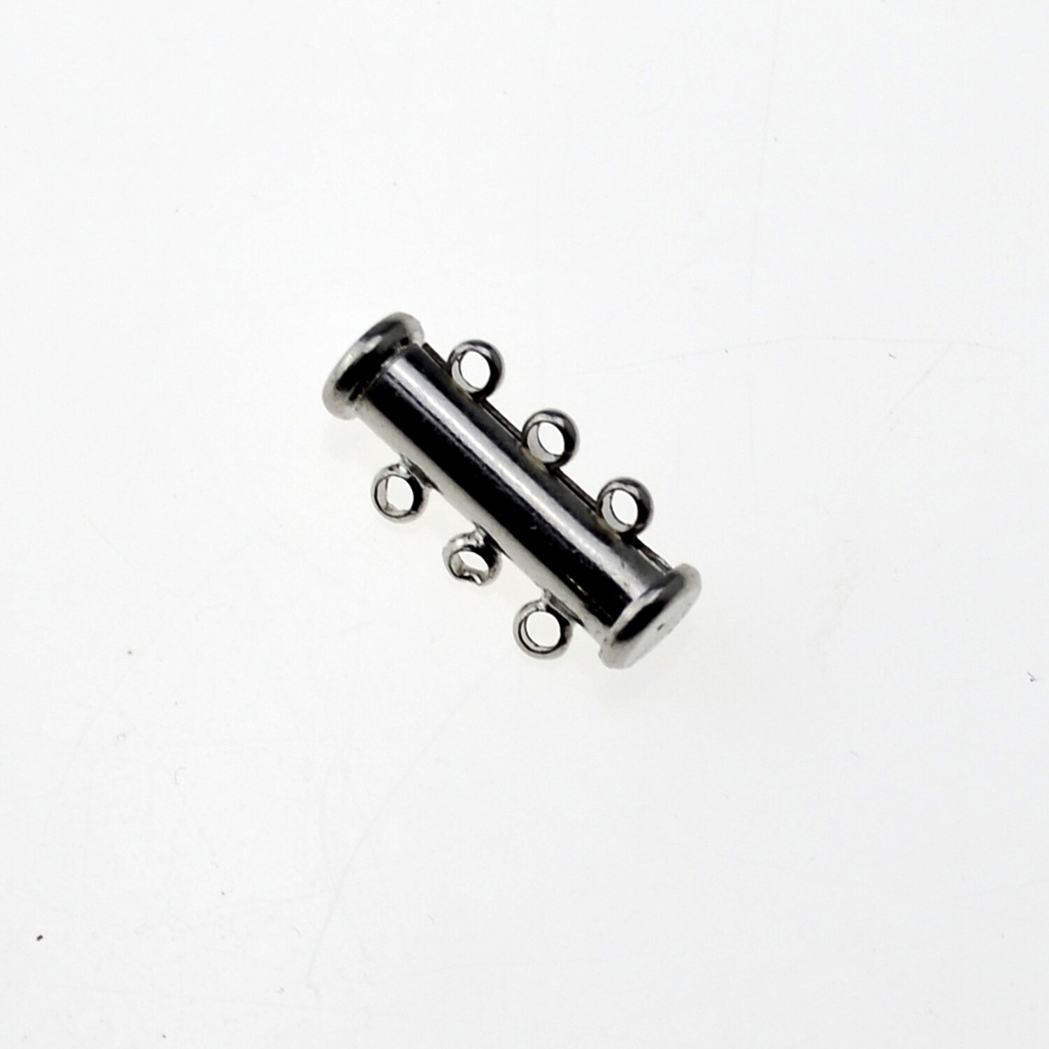 Edelstahl Magnetverschluss 20x6mm 3-reihig
