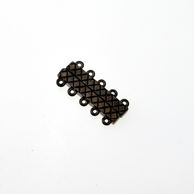 Magnetverschluss für Schmuck 15x30mm / 5 -Reihig / 1 Stück