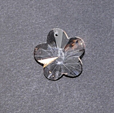 Crystalglas Anhänger Blüte ca 35mm / 2 Stück Crystalglas Anhänger Blüte ca 35mm / 2 Stück