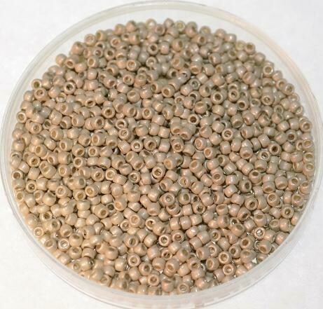 Hochwertige japanische Rocailles Toho 15/0 Permanent Finish-Mat Galvanisiert / 10 g