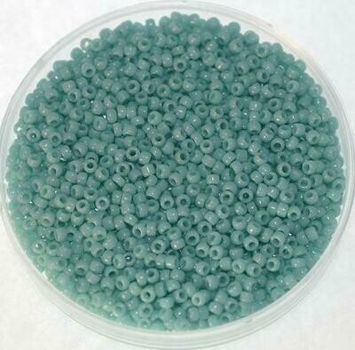 Hochwertige japanische Rocailles Toho 15/0 Opaque Turquoise / 10 g Hochwertige japanische Rocailles Toho 15/0 Opaque Turquoise / 10 g
