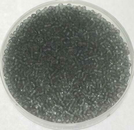 Toho 15/0 Transparent Frosted Light Gray / 10 g