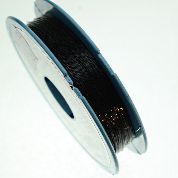 Perlonfaden  schwarz 0,25mm- 100m