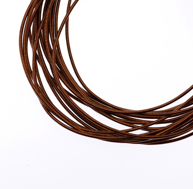 Hart French Wire 1mm, französischer Draht, Boullondraht d.topaz / 50cm Hart French Wire 1mm, französischer Draht, Boullondraht d.topaz / 50cm