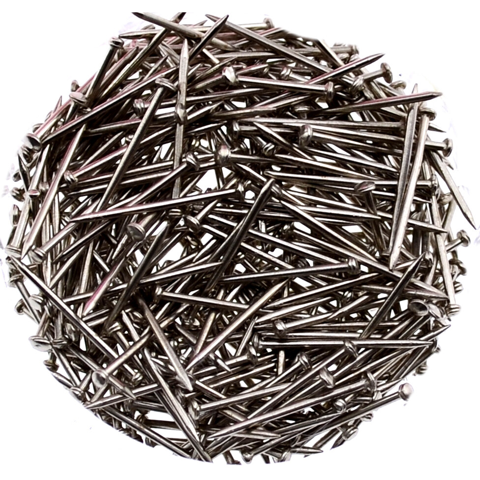Stecknadeln / superhart 13mm ca.50g verchromt