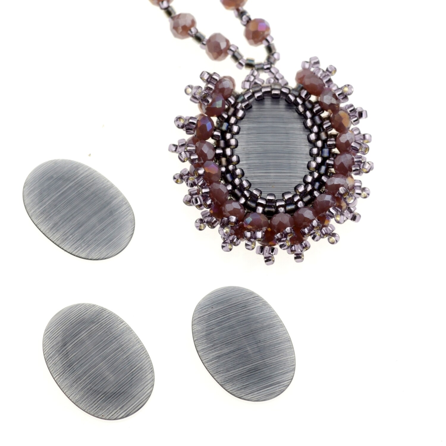Cabochon Katzenaugen 13x18mm / 2 Stück