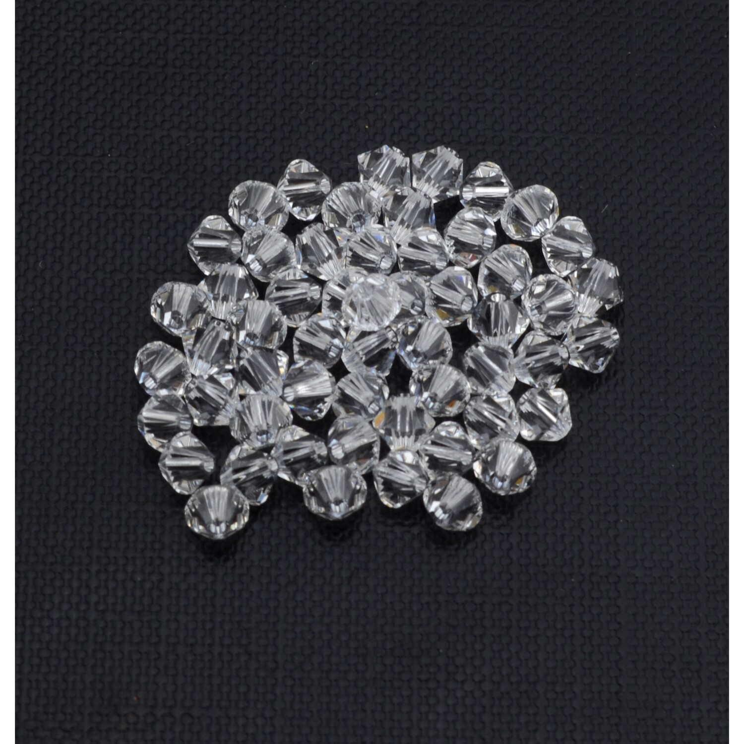 20x Kristall- Elements Bicone 4mm crystal