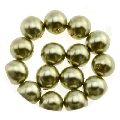 8mm Glaswachsperlen