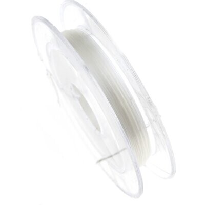 Elastischer Faden weiß 0,8mm /6m