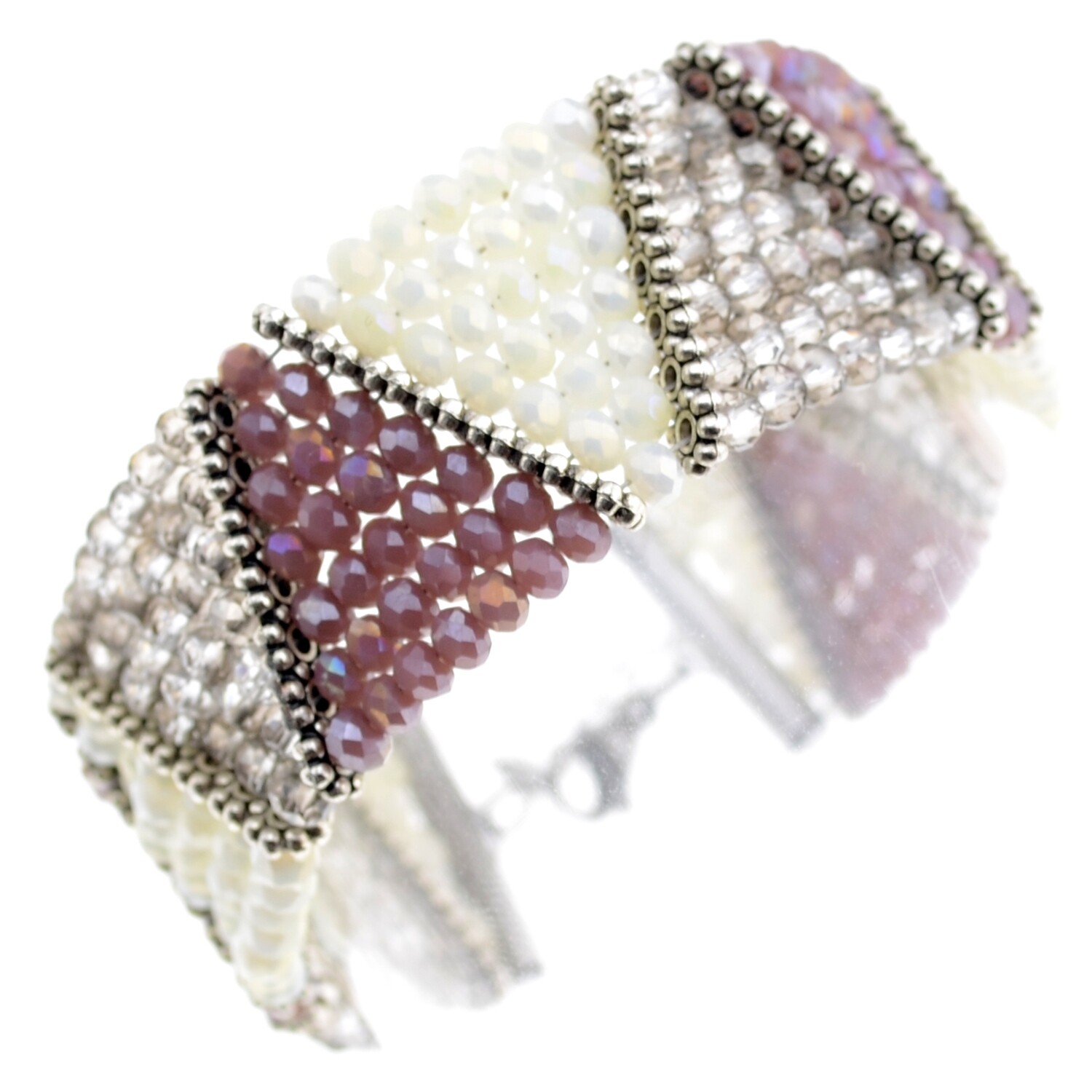 Schmuckherstellungs Set 918/ Perlenarmband selber machen DIY Kit mit Perlen + Anleitung + Zubehör