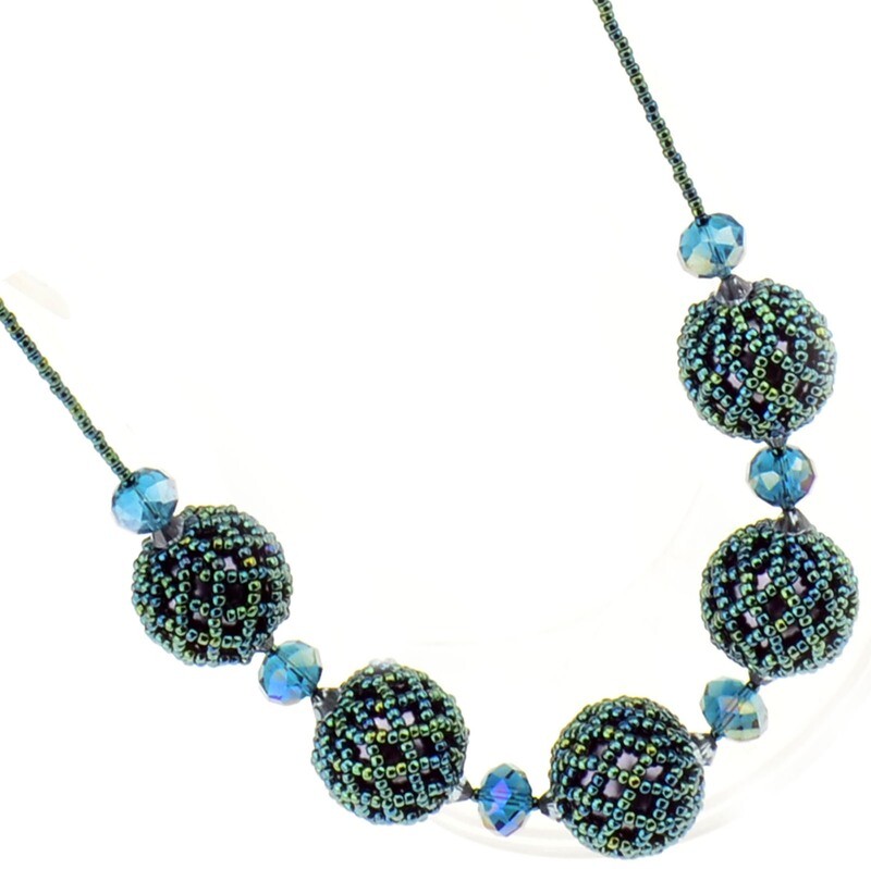 Kit 212 / Kette selber machen / DIY Kit mit Perlen + Anleitung + Zubehör