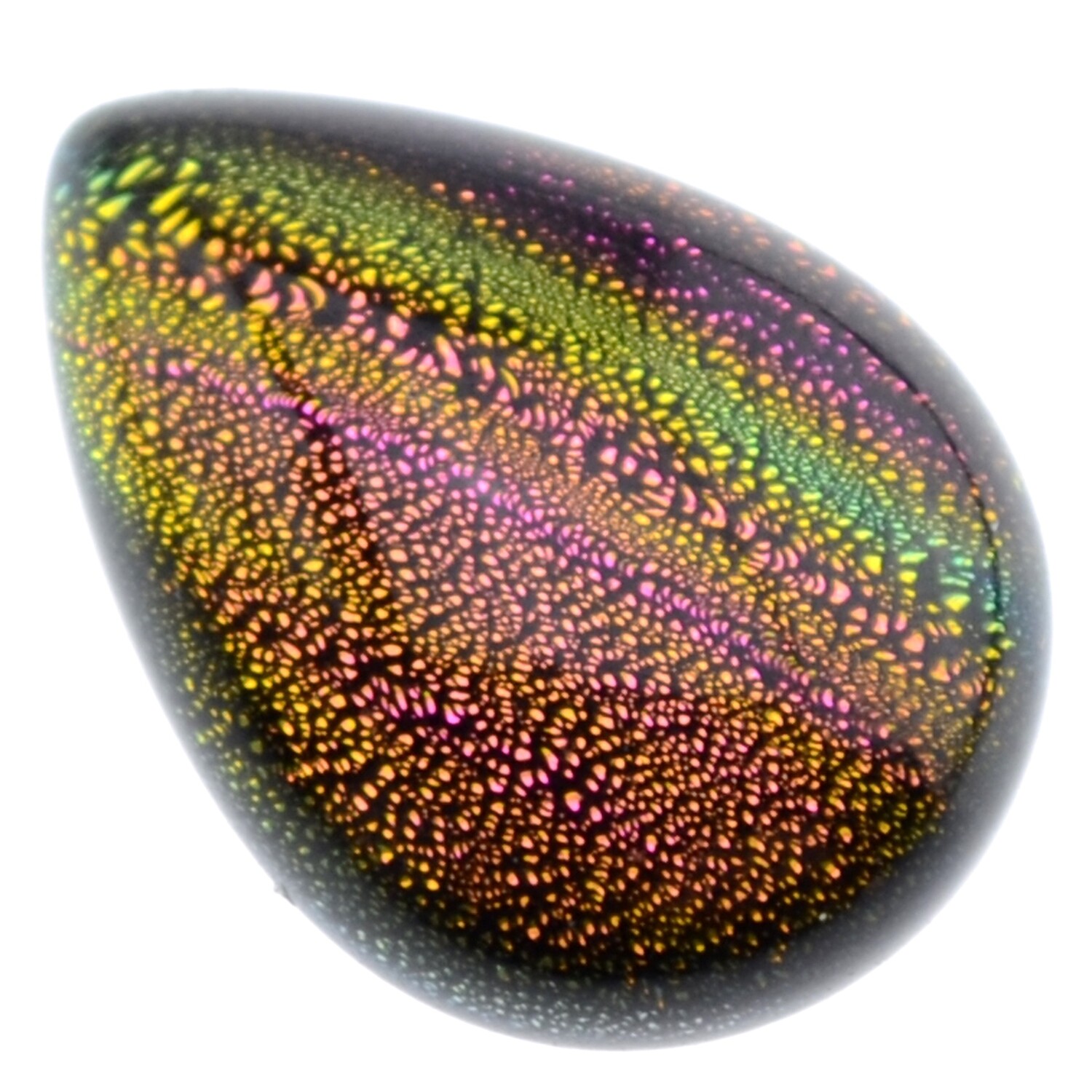 Dichroic Glas Cabohon 13x18mm/1St