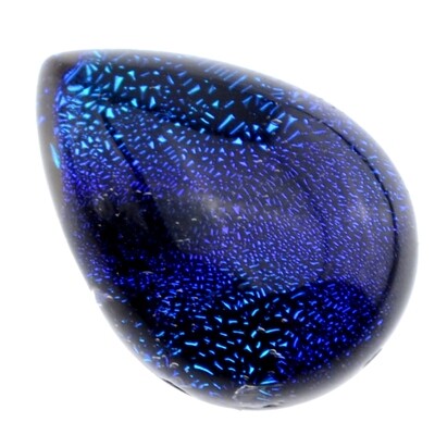 Dichroic  Glas Cabohon 13x18mm/1St
