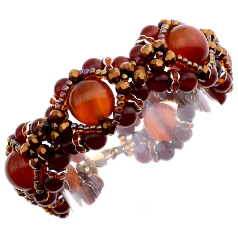 Schmuckherstellungs Set 504/ Perlenarmband selber machen DIY Kit mit Perlen + Anleitung + Zubehör