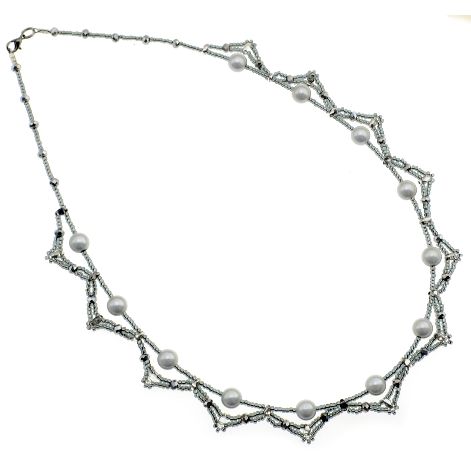 30. Kit mit Perlen, Anleitung und Zubehör / Schmuck selber machen