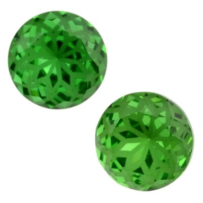 Rivoli Crystal Glas Cabohon 14mm / Erinite/ 1 Stück