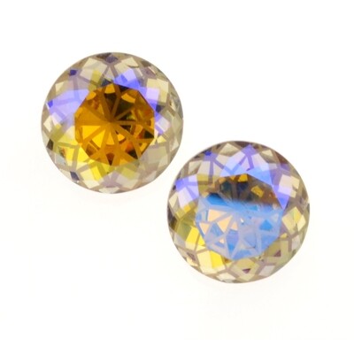 Rivoli Crystal Glas Cabohon 14mm /Paradise Shine/ 1 Stück