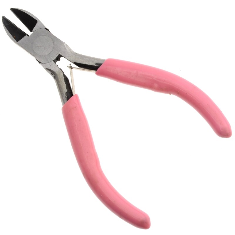 Seitenschneider, Zange, Schmuckzange rosa / 1 Stück Seitenschneider, Zange, Schmuckzange rosa / 1 Stück