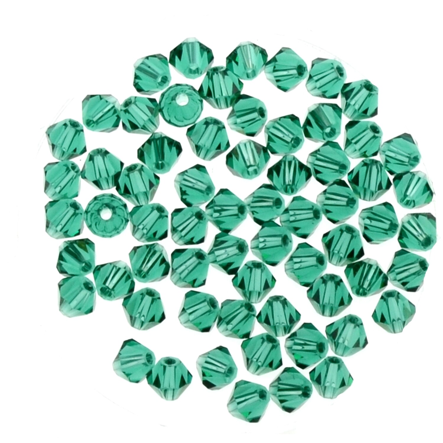 25x Hochwertige -Elements Bicone 4mm grün 25x Hochwertige -Elements Bicone 4mm grün